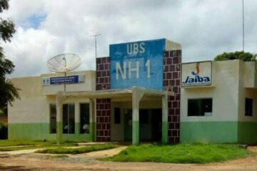 Unidade de saúde de Jaíba.Foto: reprodução Boneka Jaíba.