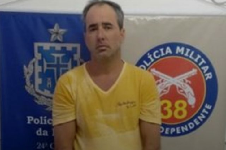 O suspeito morreu depois de trocar tiros com policiais do Cipe/Cerrado, na manhã desta terça-feira (26), em Santa Maria da Vitória,no Oeste da Bahia. Foto: Cipe/Cerrado.