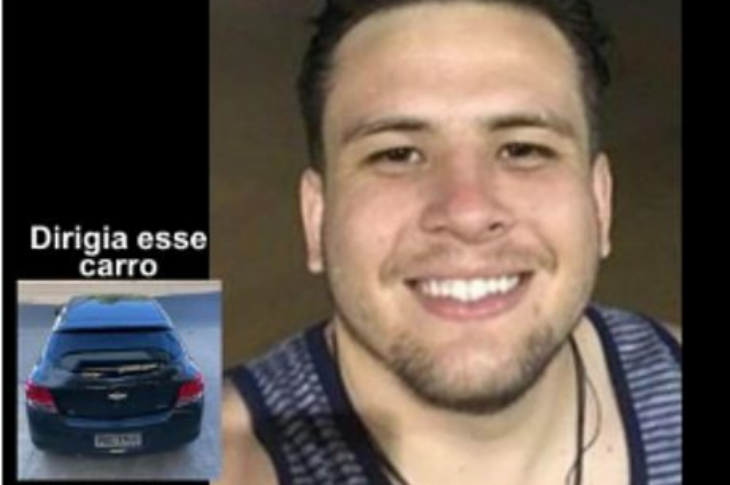 guanambiense Hiago Evangelista Freitas,está desaparecido em Vitória da Conquista,desde terça-feira (5).Foto:Divulgação.