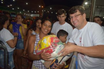 Entrega de cestas