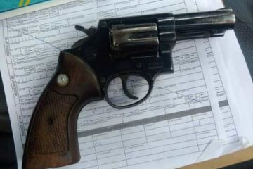 Arma apreendida em Jaborandi