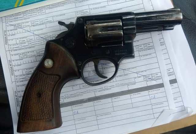 Arma apreendida em Jaborandi