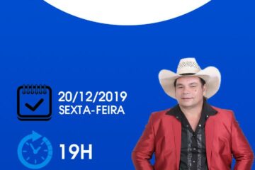 Edimilson Batista se apresentará dia 20 de dezembro,em Serra de João Alves