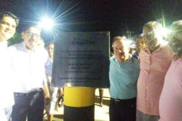 Deputado Vítor Bonfim participa de ato de entrega das obras de Serra de João Alves,em Malhada