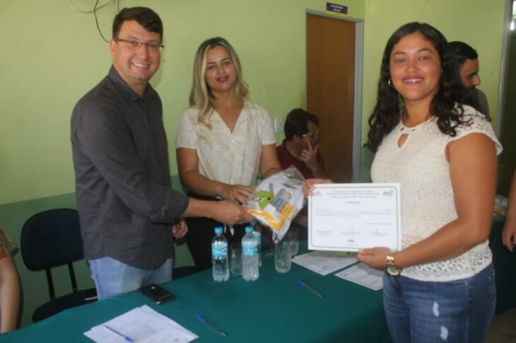 Marcelo e a vice Ivana