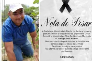 Morre secretário de Riacho de Santana