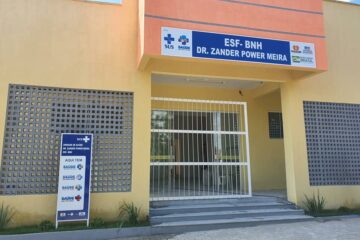 Inauguração da UBS no dia 7 de março,em Guanambi.Foto: reprodução ASCOM.