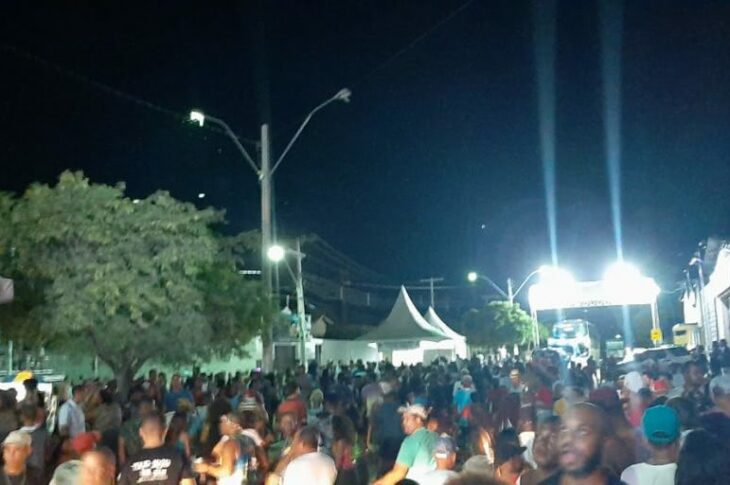 Terceira noite do Carinhanha Folia 2020.Foto:JC