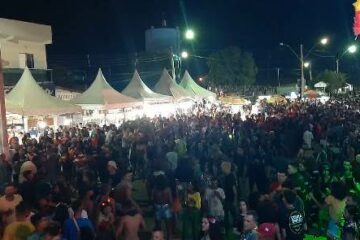 Primeira noite do Carinhanha Folia 2020. Foto: JC