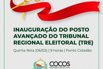 Convite para inauguração do TRE