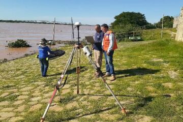 Técnicos da CPRM em Carinhanha.Foto: José Castor.