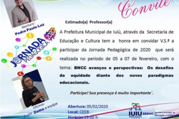 Semana Pedagógica de Iuiú inicia nesta quarta-feira (5).