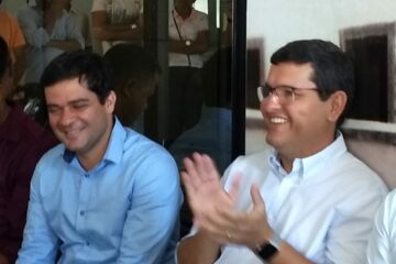 Prefeito de Guanambi reunido nesta segunda-feira(3),com o secretário de Agricultura, Pecuária, Irrigação, Pesca e Aquicultura .Foto: Willian Silva.