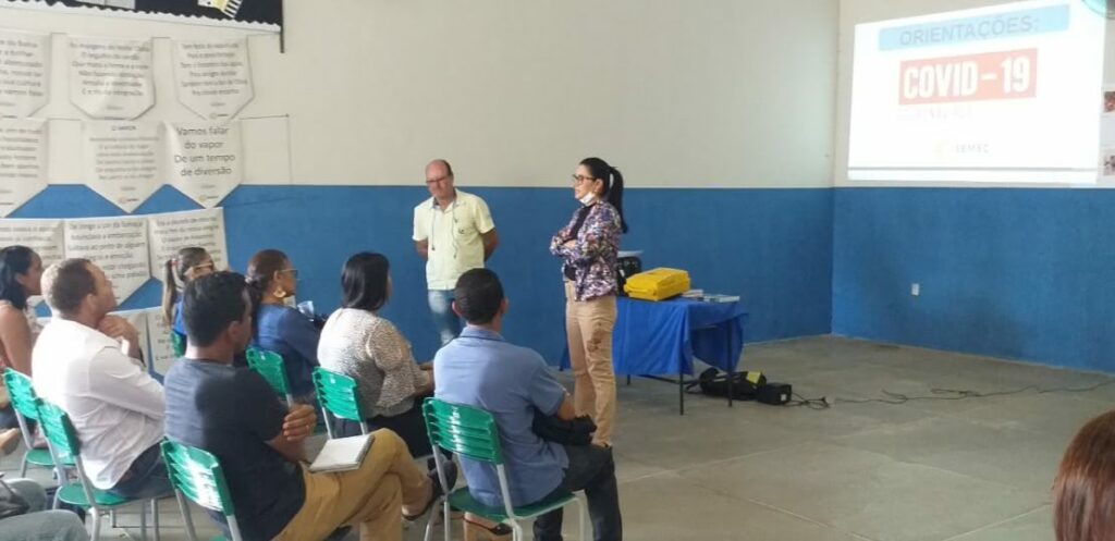 Secretária Edésia reúne com diretores nesta terça-feira(17).Foto:Divulgação.