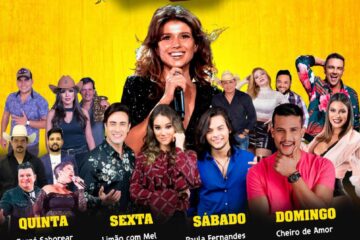 Programação oficial do São Pedro de Iuiú.Foto:Prefeitura de Iuiú.