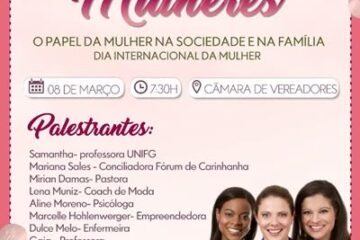 Evento em comemoração ao Dia Internacional da Mulher.Divulgação.