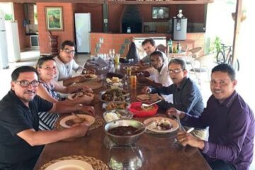 Pré- candidato Anselmo reúne com vereadores.Foto:divulgação.