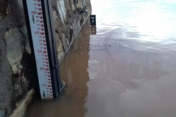 Nível do São Francisco atinge 7,02 metros.Foto: Zé