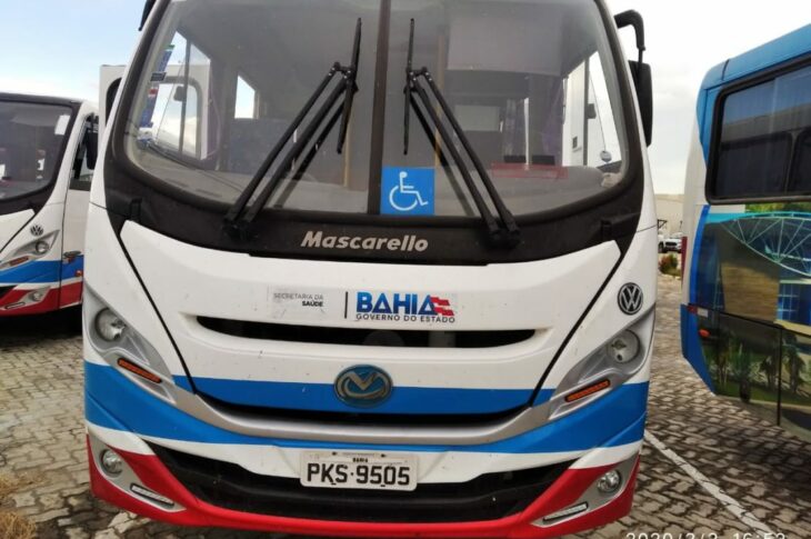 Veículo disponibilizado para Carinhanha. Foto: Avalci Brito.