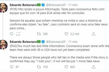 Fala de Eduardo Bolsonaro.
