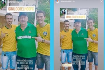 Nilo e aliados. Foto:reprodução rede social