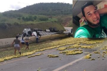 Alcides Fernandes de Castro Neto morreu na tarde de quarta-feira(1º),após tombar o veículo na BR-146.