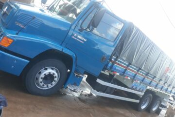 Caminhão furtado em Ibitira, em Rio do Antônio. Foto: divulgação.