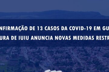 Novas medidas em Iuiú