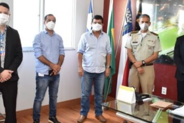 Prefeitura de Guanambi estabelece parceria com a Caixa Econômica Federal. Foto: ASCOM.