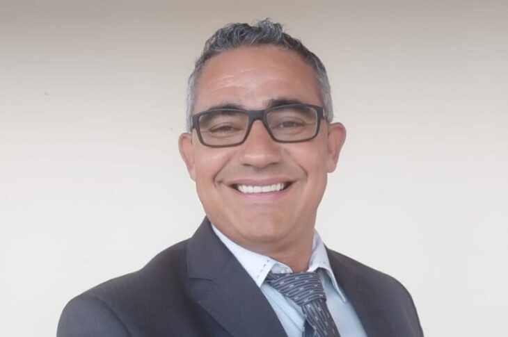 Prefeito de Feira da Mata, Cidim Aroeira. Foto: reprodução.