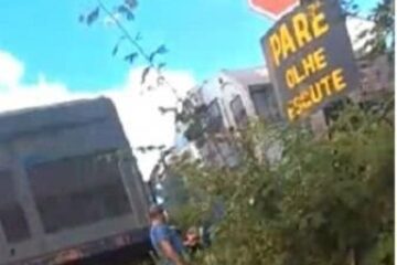 Acidente na linha férrea de Rio do Antônio. Foto: reprodução Achei Sudoeste.