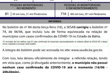 Boletim Epidemiológico. Foto: divulgação.