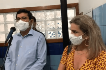 Inauguração do Hospital de Campanha