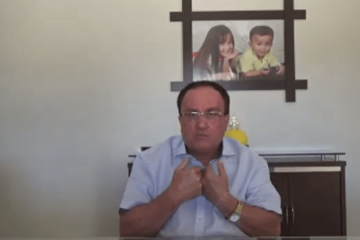 Reginaldo lança pré-candidatura à prefeitura de Candiba. Foto: reprodução.