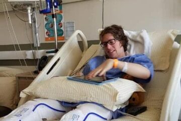 Guilherme sofreu AVC com 19 anos, após ter uma relação de estresse com videogame. Foto: arquivo pessoal- reprodução Uol.