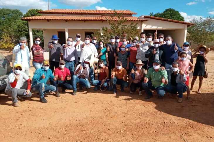 Caminhada na Agrovila 14. Foto: reprodução