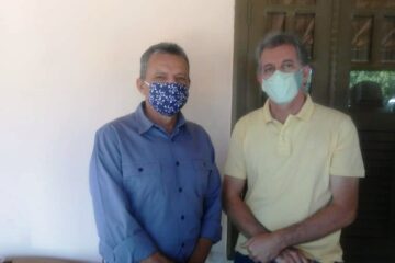 Charles e Savinho da Horticultura.