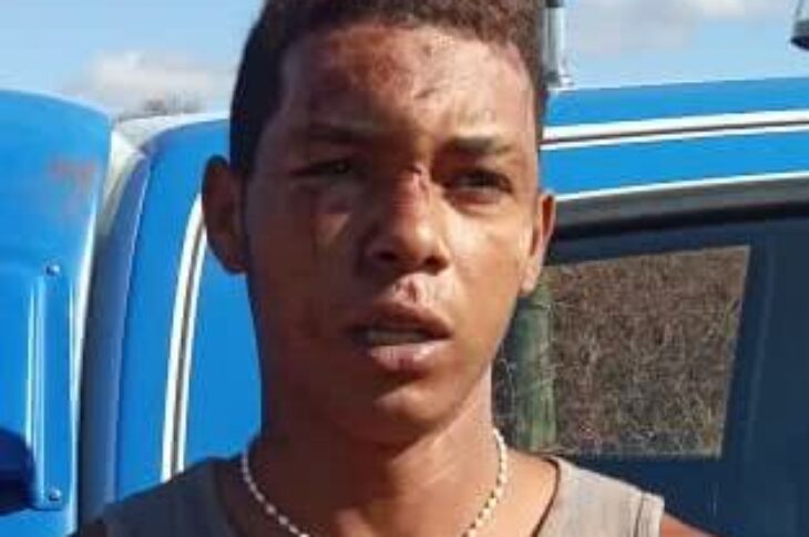 Harlei Rodrigues de Jesus foi preso na manhã desta sexta-feira (28), em Candiba. Foto: reprodução PM.