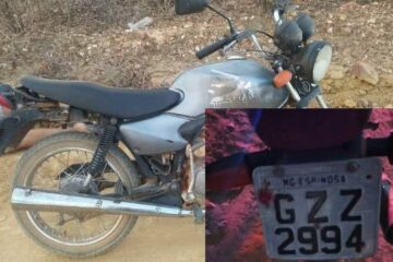 Homem é encontrado morto ao lado de motocicleta na tarde desta segunda-feira (24), em Urandi.
