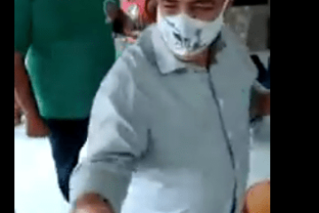 Prefeito de Livramento de Nossa Senhora participa de festa e provoca aglomerações