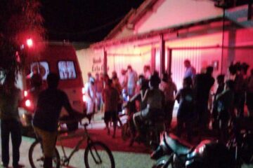 Colisão envolvendo duas motos deixa duas pessoas feridas em Malhada. Foto: rede social.