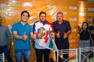 Vítor Bonfim, Tony e Sabino. Foto: divulgação.