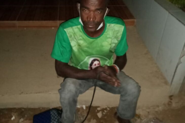 O homem procura emprega em Serra do Ramalho. Foto: reprodução.