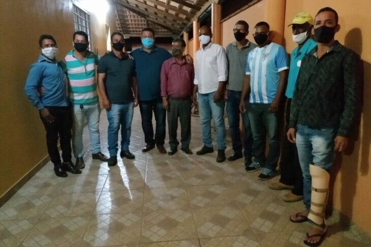 Oficialização da pré-candidatura de Mailson Lopes. Foto: reprodução.