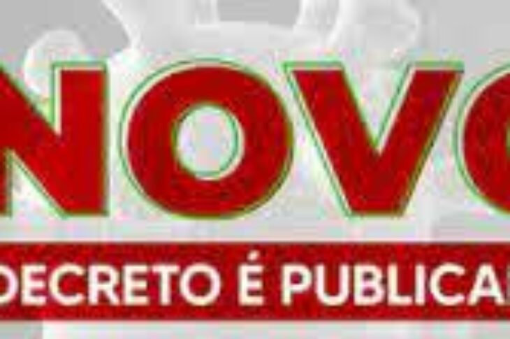 Novo Decreto.