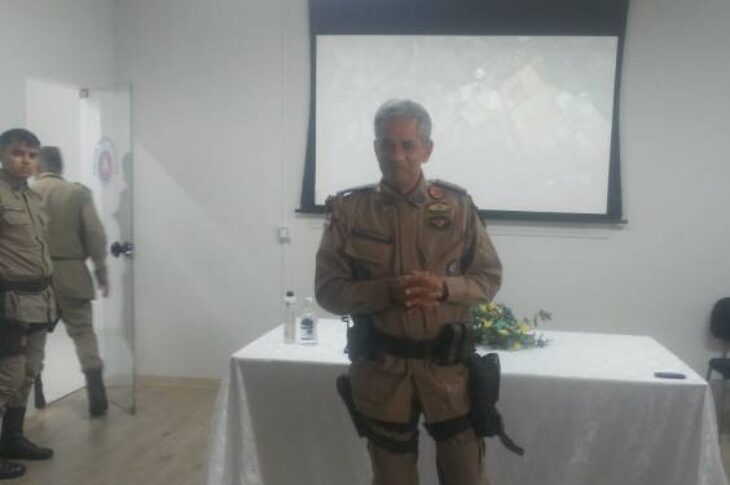 Comandante do 17º BPM de Guanambi, Mascarenhas.