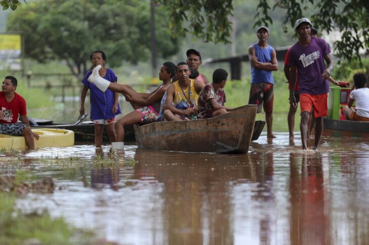 Comunidade de Joia do Atlântico, em Ilhéus, no sul da Bahia, no dia 28 de dezembro. Foto: Laura Lopes/AFP.