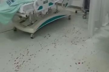 Homem decapitado na madrugada desta quinta-feira (23), em Bom Jesus da Lapa. Foto: reprodução rede social.