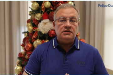 Mensagem do empresário Felipe Duarte
