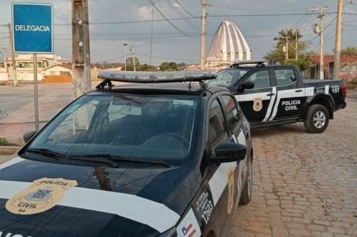 Presos transferido na segunda-feira (27), em santa Maria da Vitória. Foto: PC.